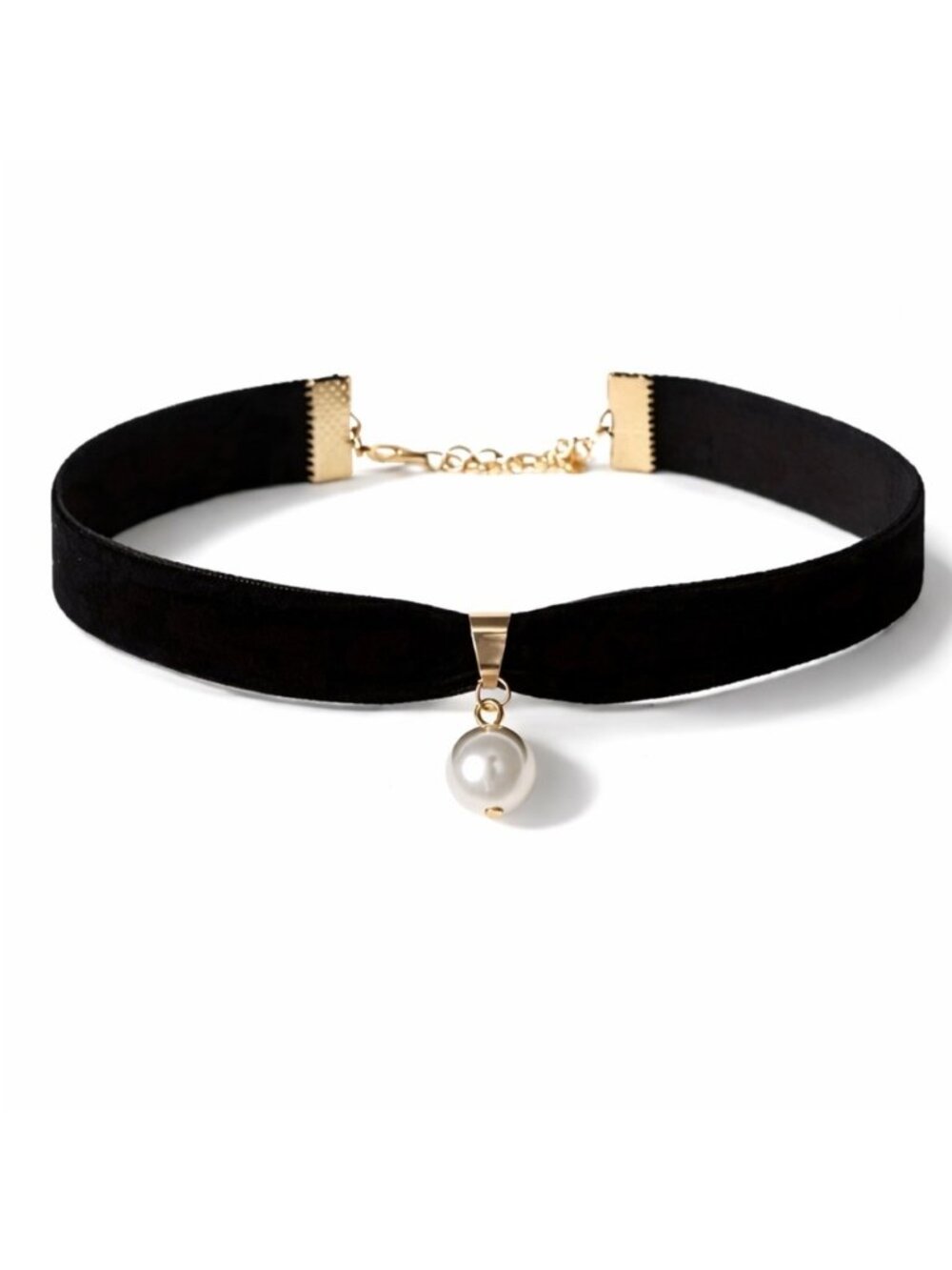 New! Black Velvet Choker Necklace (1055) NWOT